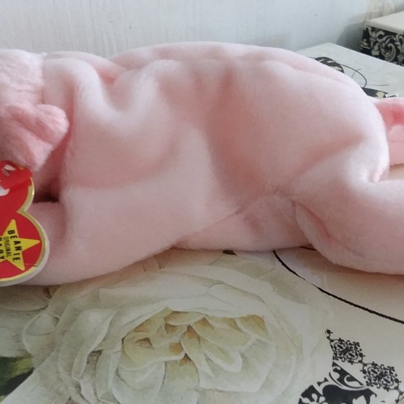 TY Beanie Babies- Squealer The Pig- Style# 4005 - Picture 9 of 11